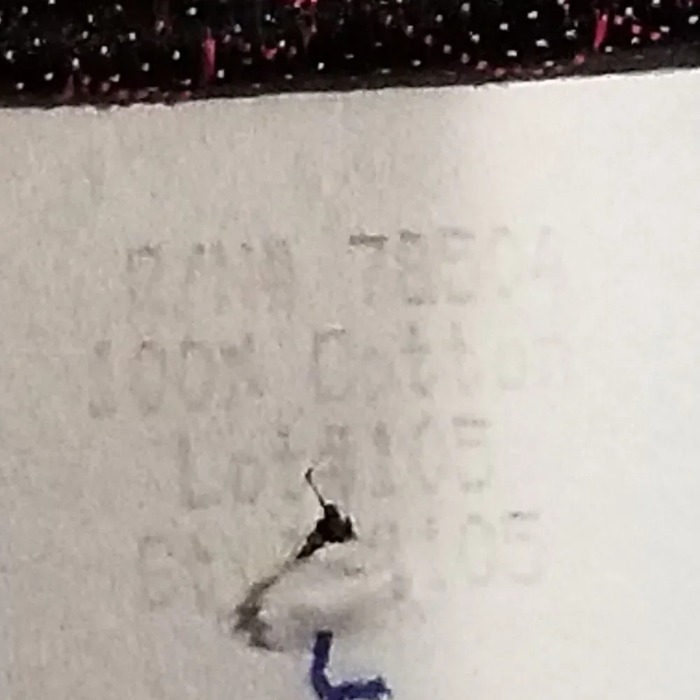 Vtg St. Joanne M/L Top Vest Blue Denim Leopard Beaded Fringe Boho Festival FLAW - Picture 5 of 9